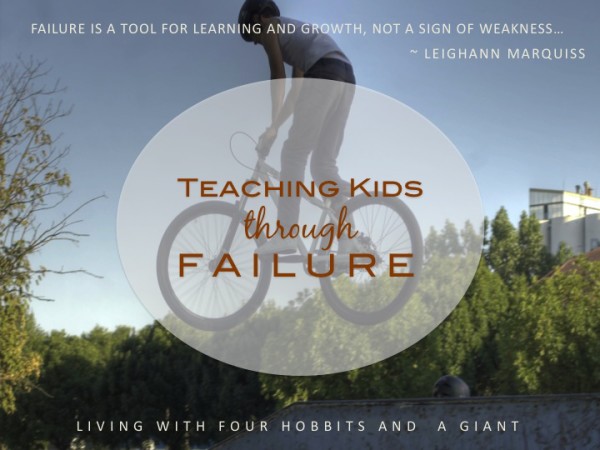 teaching kids through failure