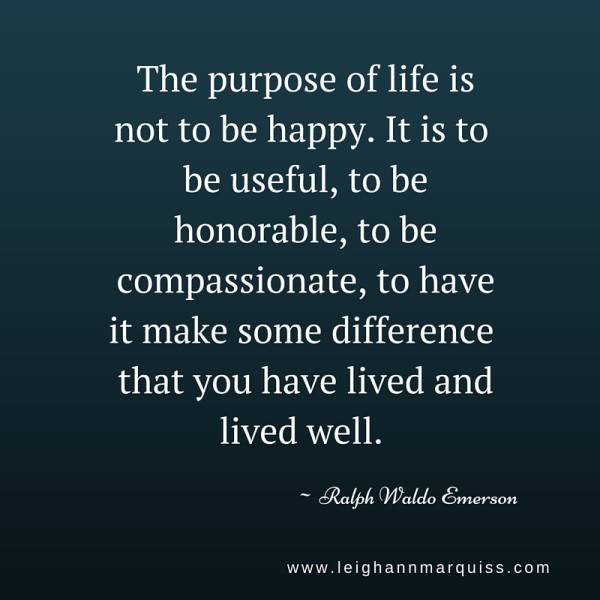 purpose of life