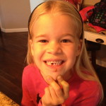 Ainsley lost a tooth!
