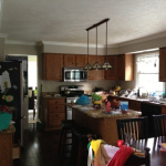 Kitchen – before and after