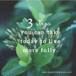 Mindfulness: 3 Steps You Can Take Today to Live More Fully